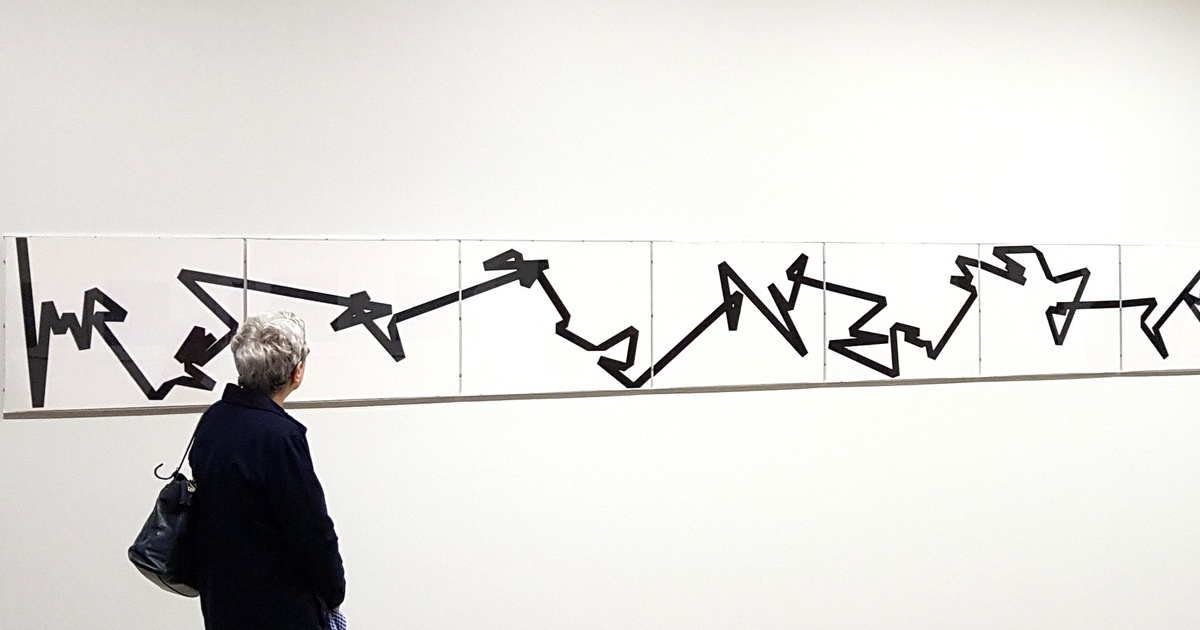 Vera Molnár, Une Ligne Vagabonde, 1998